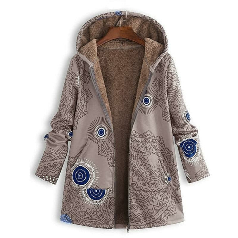 Warme teddy damesjas voor comfort en stijl – Olivia