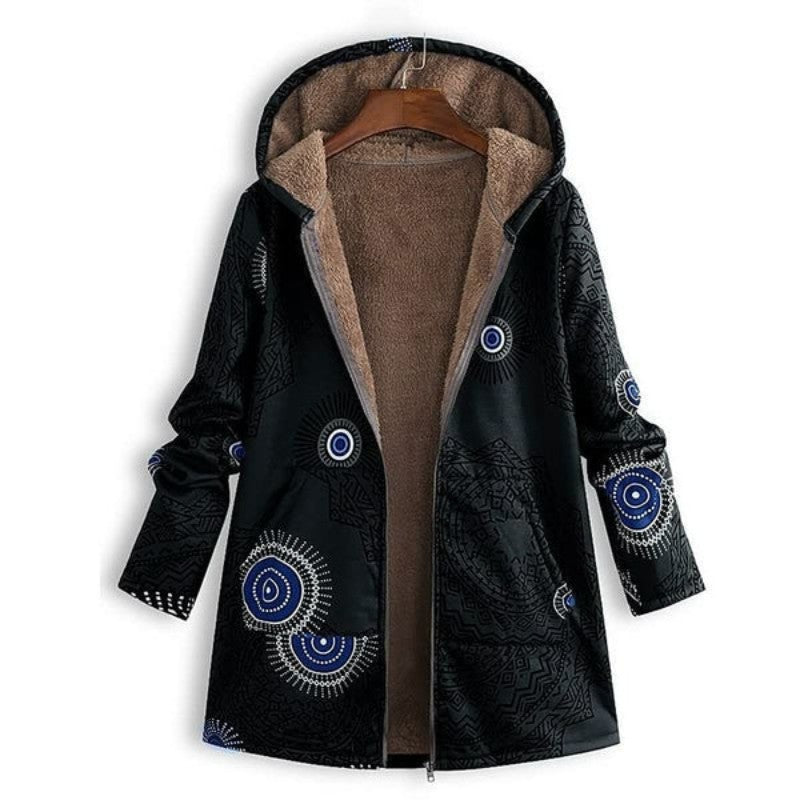 Warme teddy damesjas met luxe en comfortabele pasvorm – Aurora