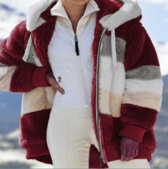 Warme oversized winterjas voor dames – Fleur
