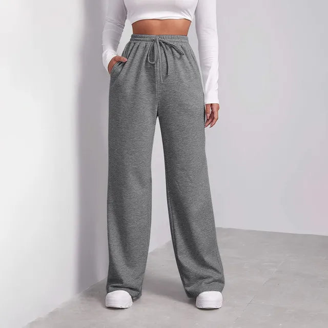 Comfortabele dames joggingsbroek met elastische tailleband – Sophie