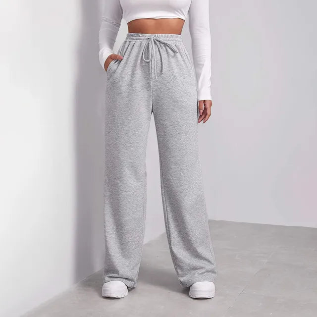 Comfortabele dames joggingsbroek met elastische tailleband – Sophie