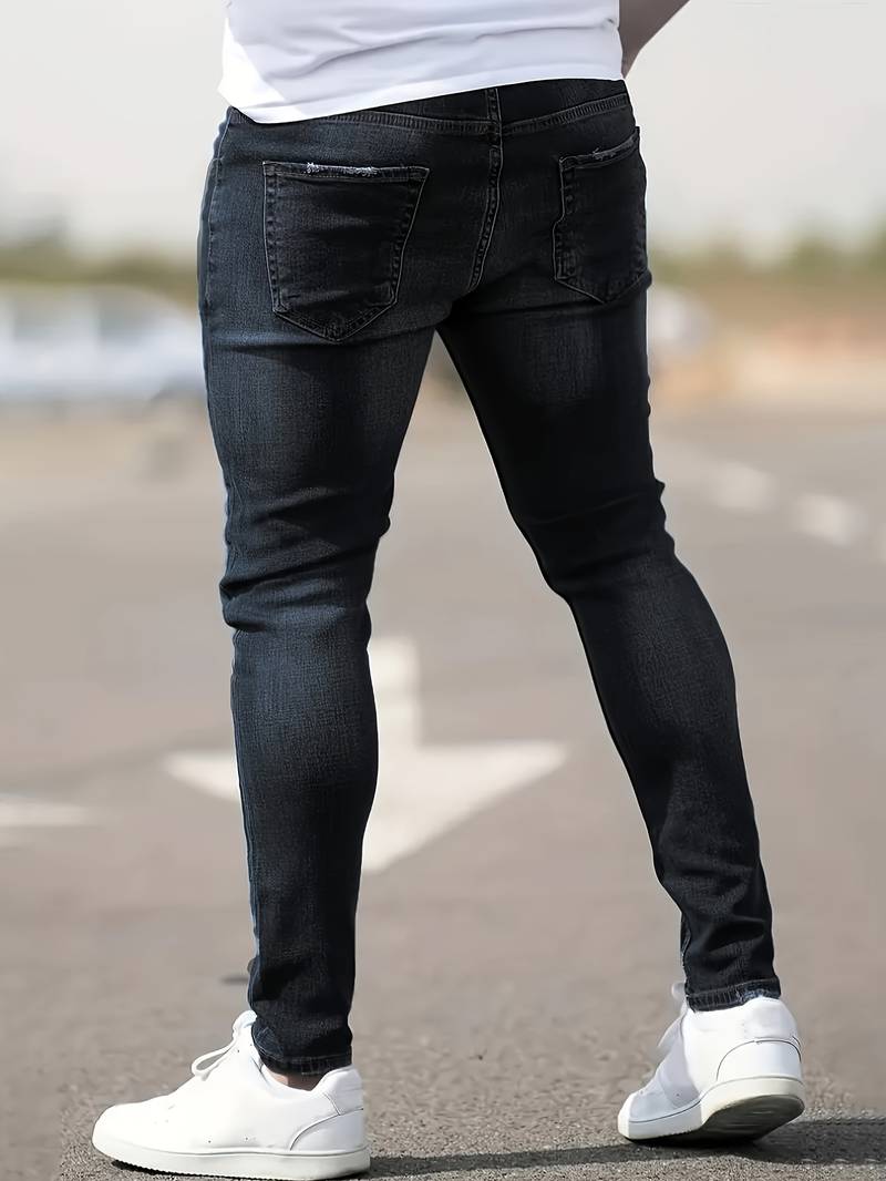 Slim Fit Jeans Heren – Stijlvolle en Comfortabele Look – Theo