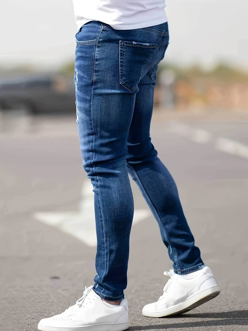 Slim Fit Jeans Heren – Stijlvolle en Comfortabele Look – Theo