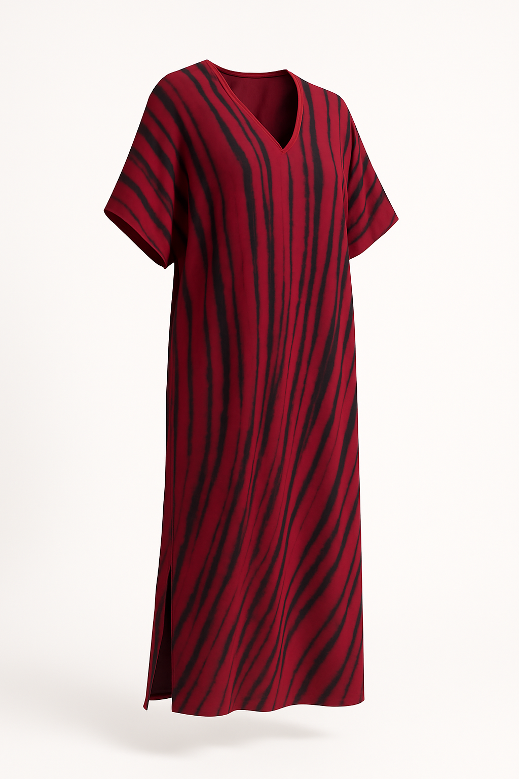 Zomerse Kaftanjurk met Print voor Dames – Fyrona