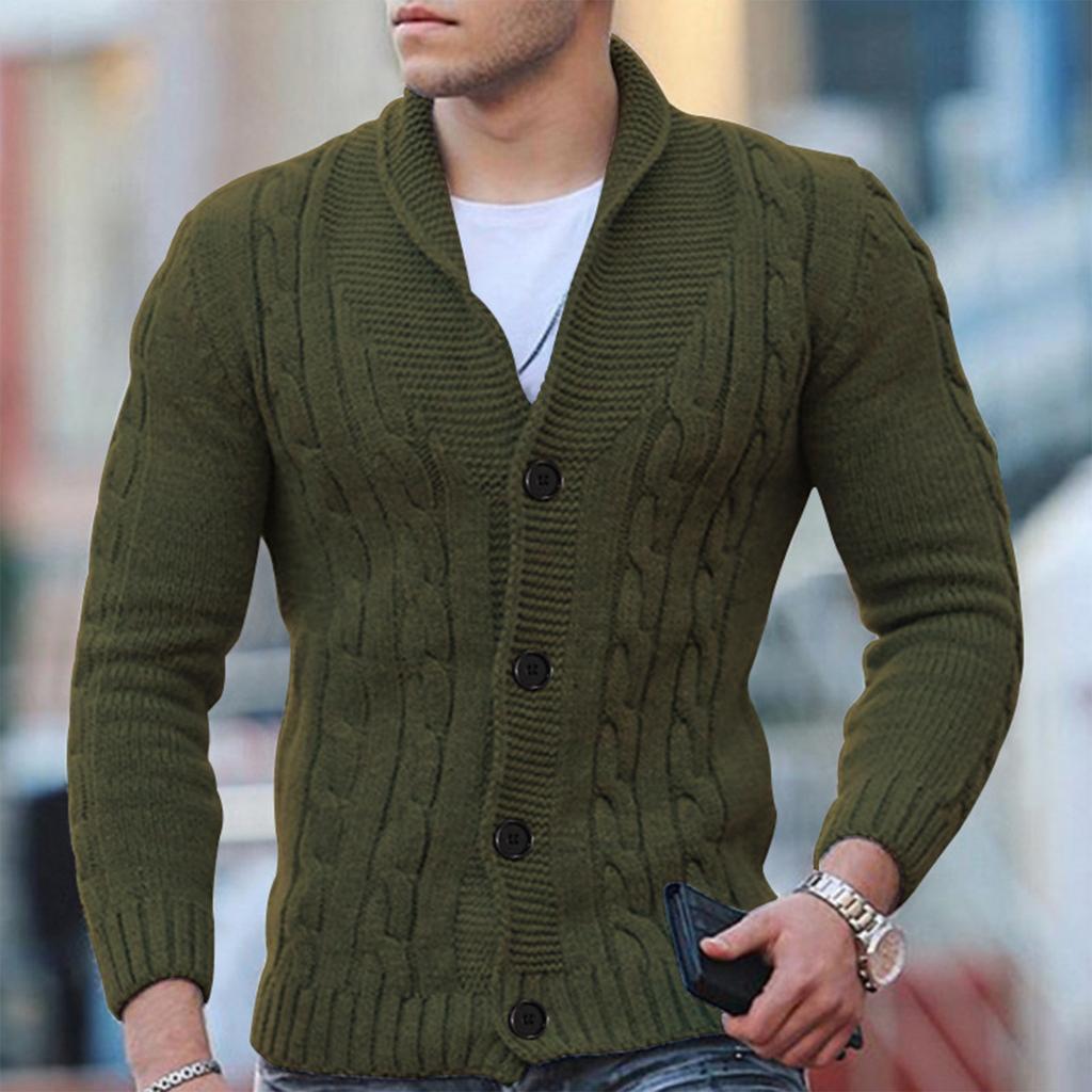 Gebreid Herenvest voor Herfst en Winter – Lars