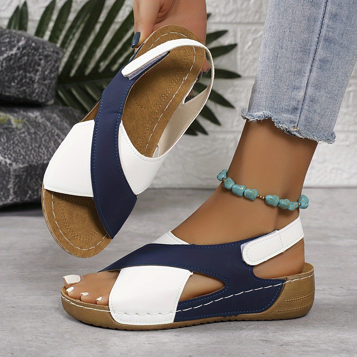 Orthopedische Sandalen Dames Voetpijn Verlichting Comfort – Orteva