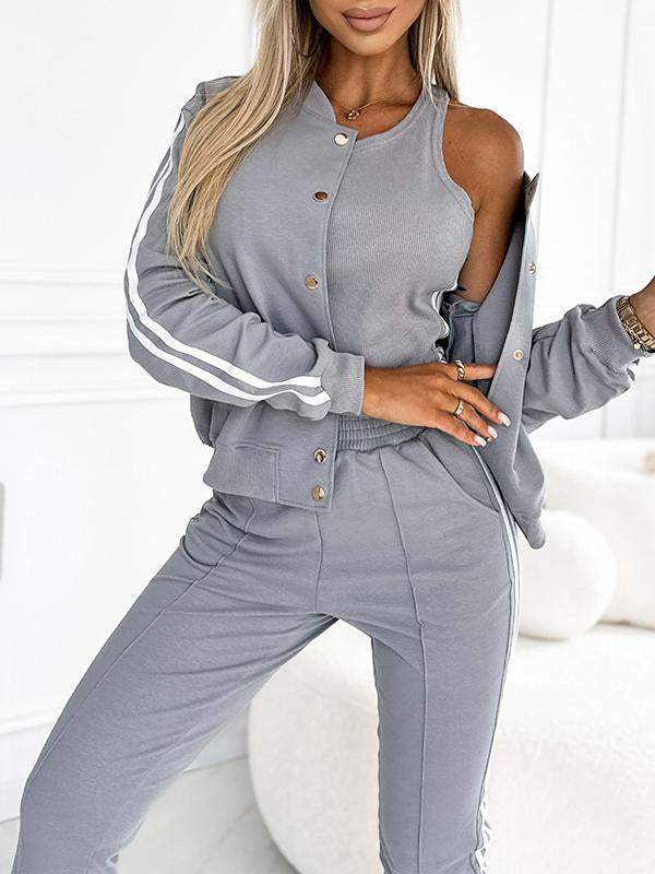 3-delige sportieve dames set met stijl – Elin