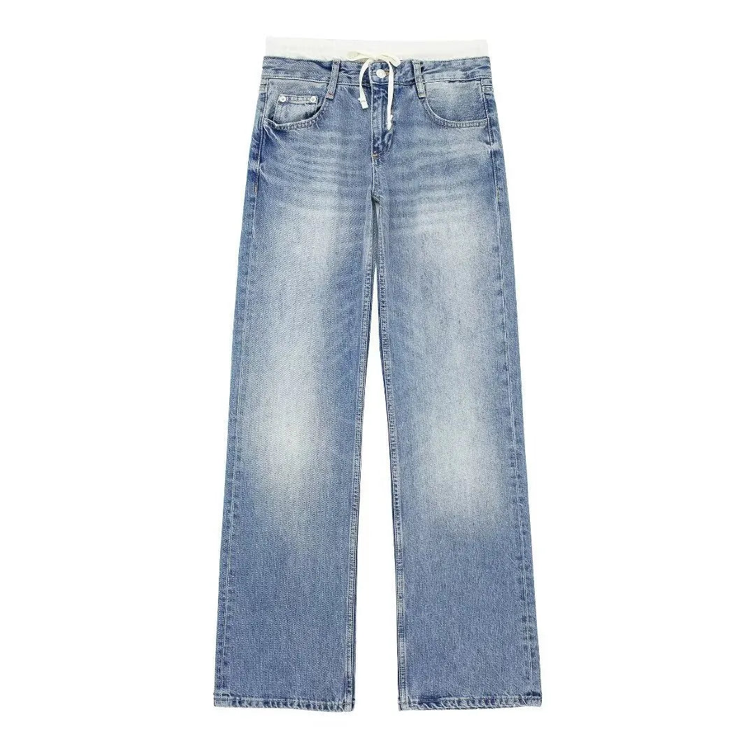 Witte Straight Jeans Stijlvol en Veelzijdig – Liv