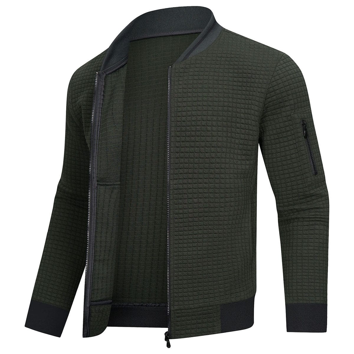 Warm Casual Bomberjack met Lange Mouwen – Jasper