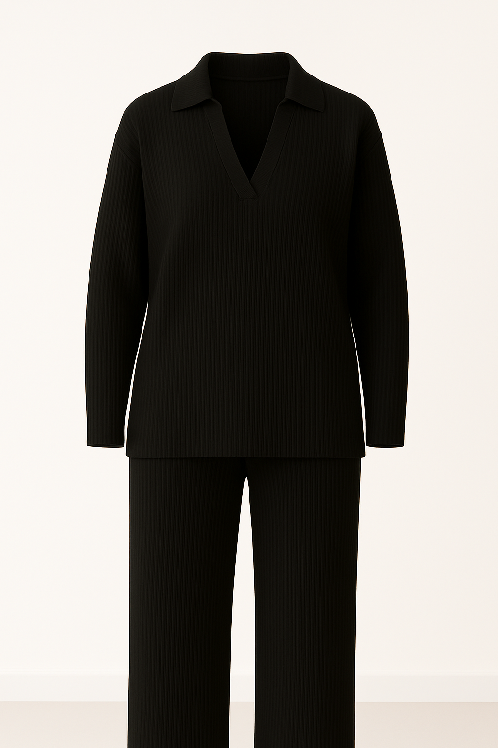 Gebreide cozy set voor dames met stijl – Novari