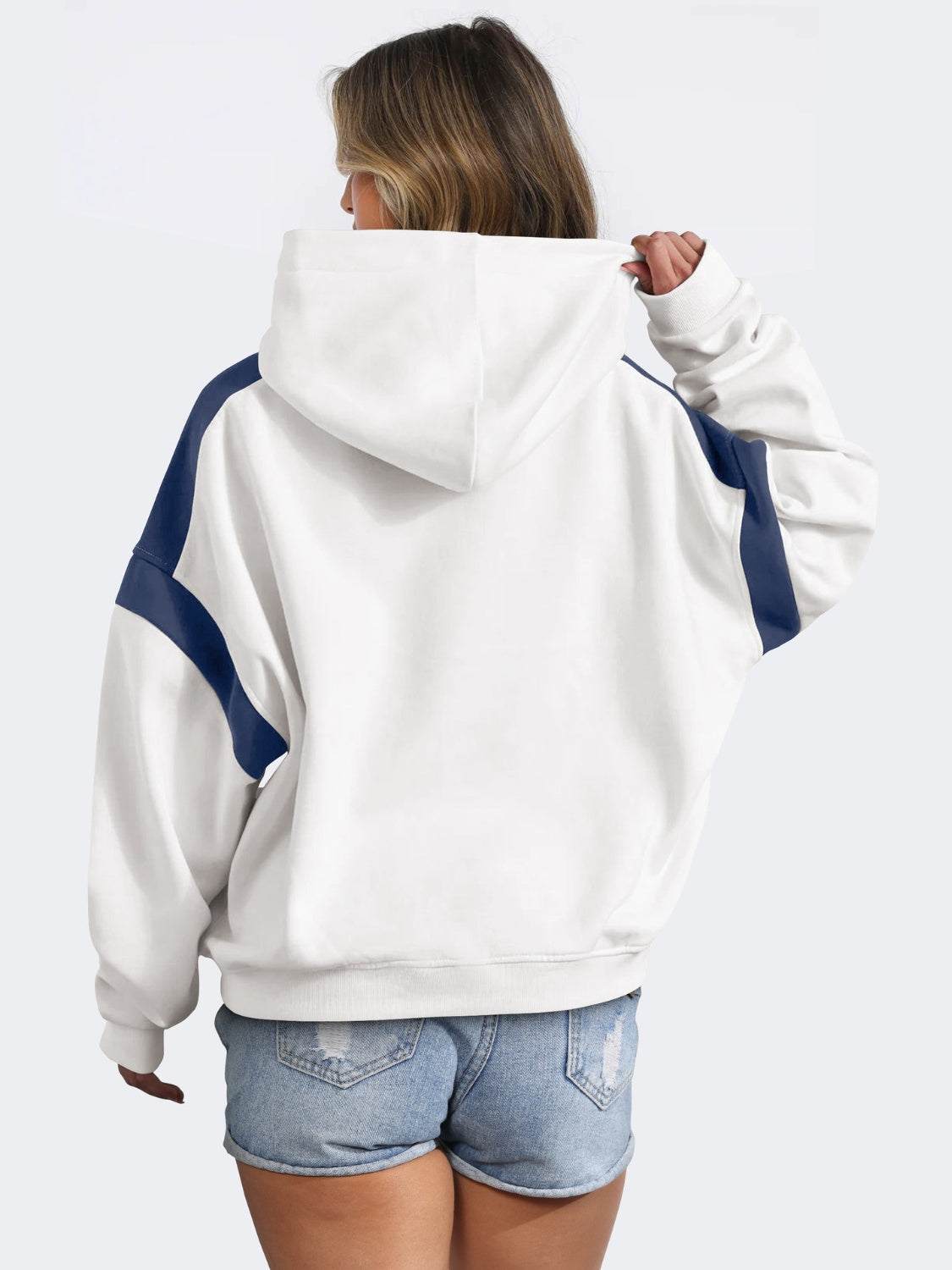 Casual hoodie met zachte stof voor dagelijks comfort – Luna