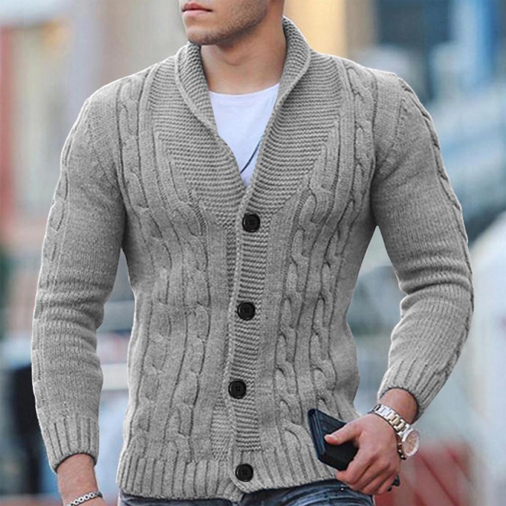 Gebreid Herenvest voor Herfst en Winter – Lars