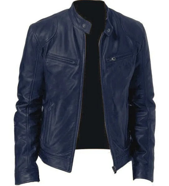 Leren Herenjas voor Winter – Thomas