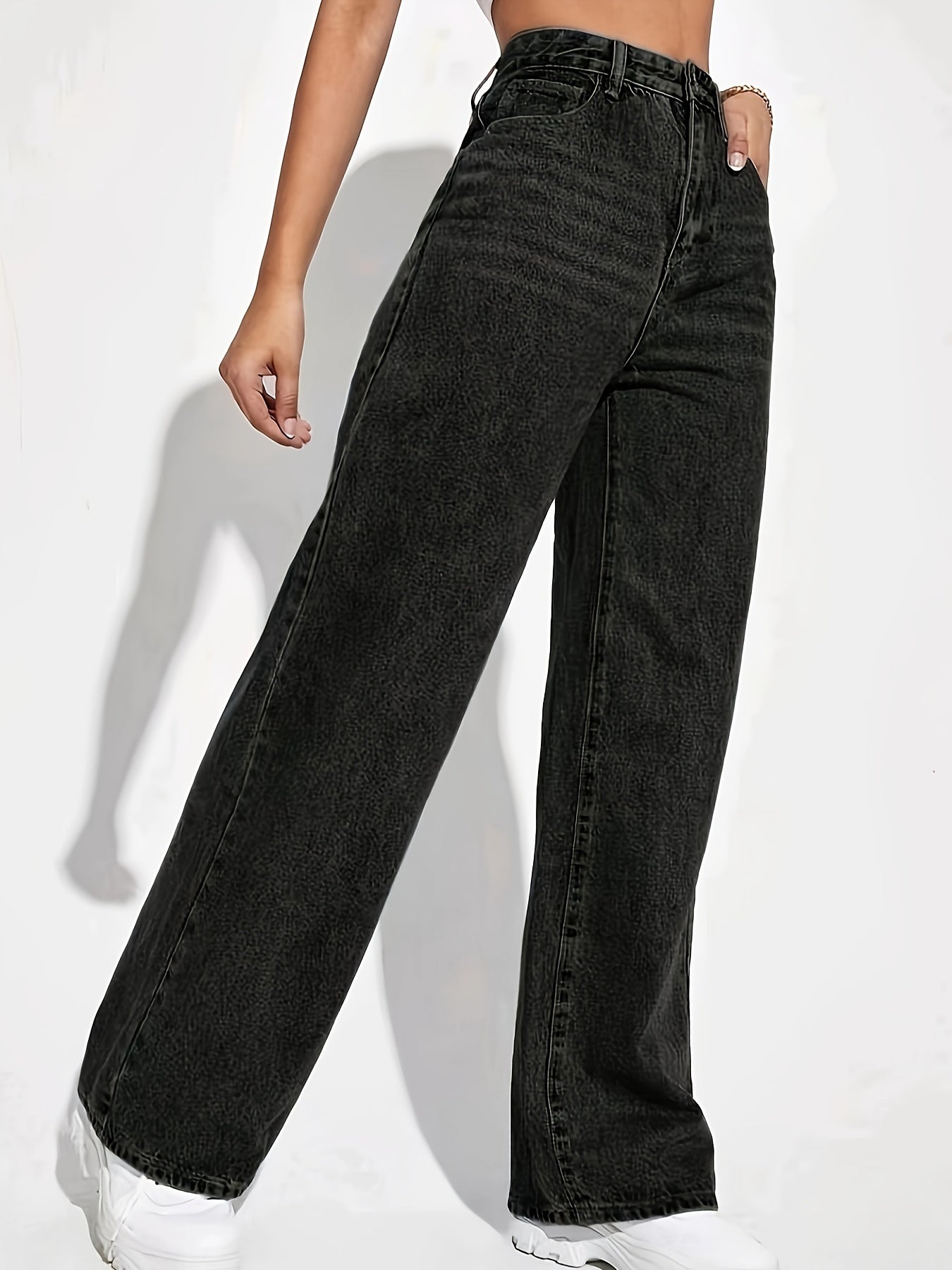 Slim fit damesbroek met rechte pijp – Elise