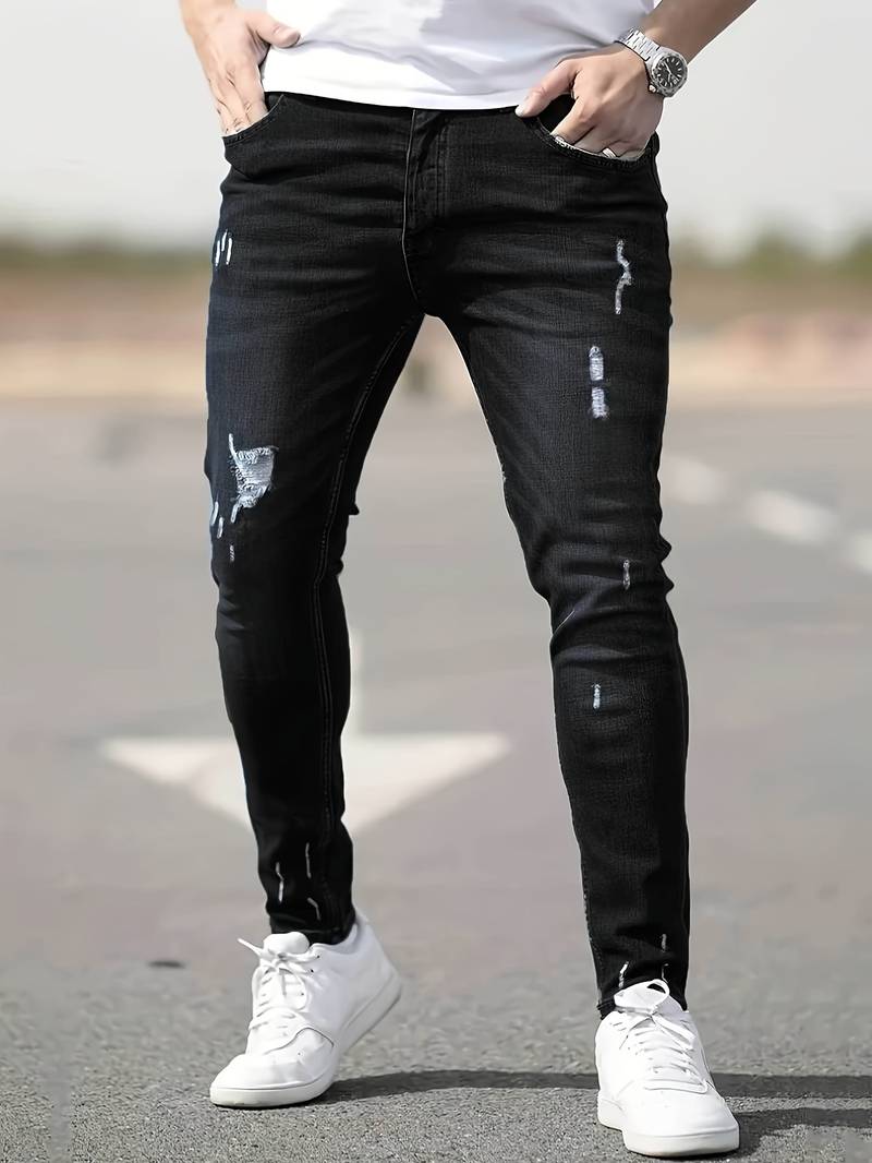 Slim Fit Jeans Heren – Stijlvolle en Comfortabele Look – Theo
