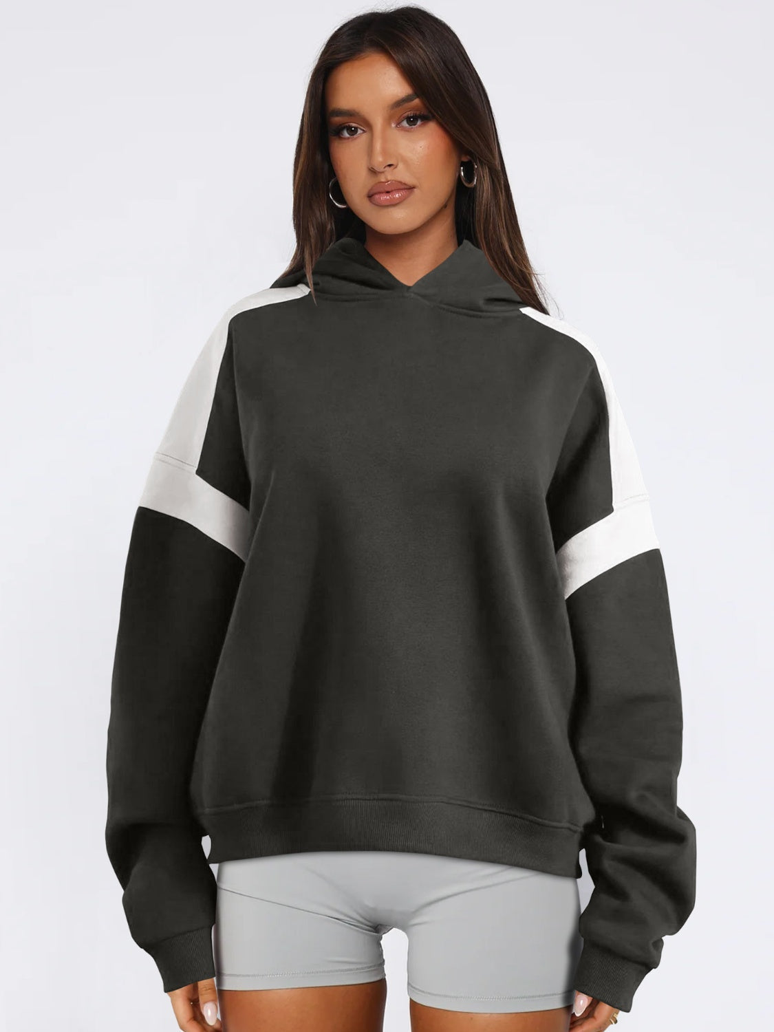 Casual hoodie met zachte stof voor dagelijks comfort – Luna