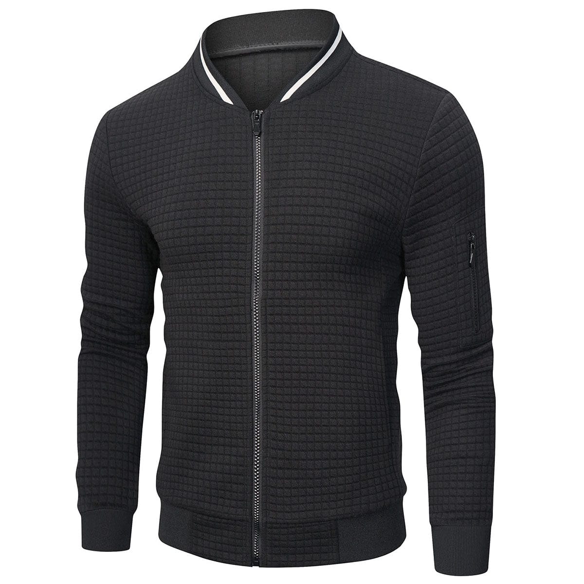 Warm Casual Bomberjack met Lange Mouwen – Jasper