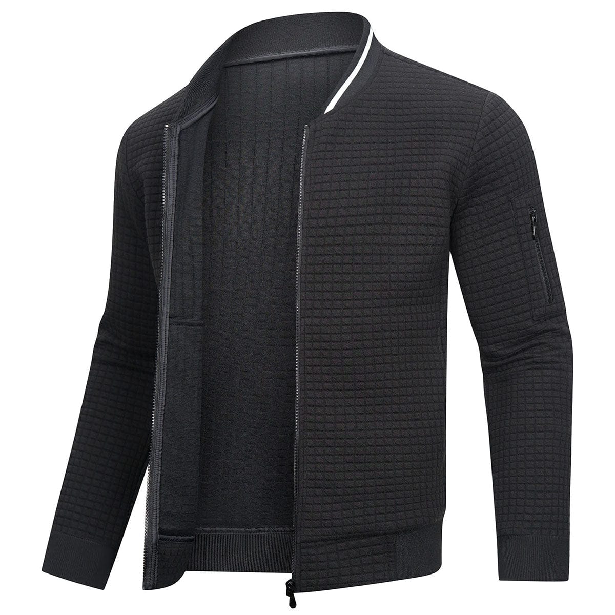 Warm Casual Bomberjack met Lange Mouwen – Jasper