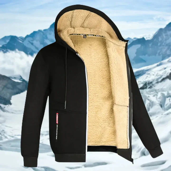 Casual Warme Winterjas met Capuchon voor Heren – Gilben