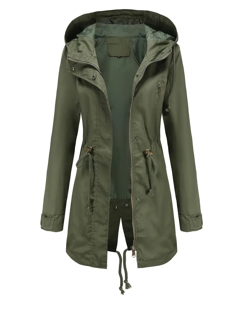 Waterdichte dames winterjas met capuchon – Eva