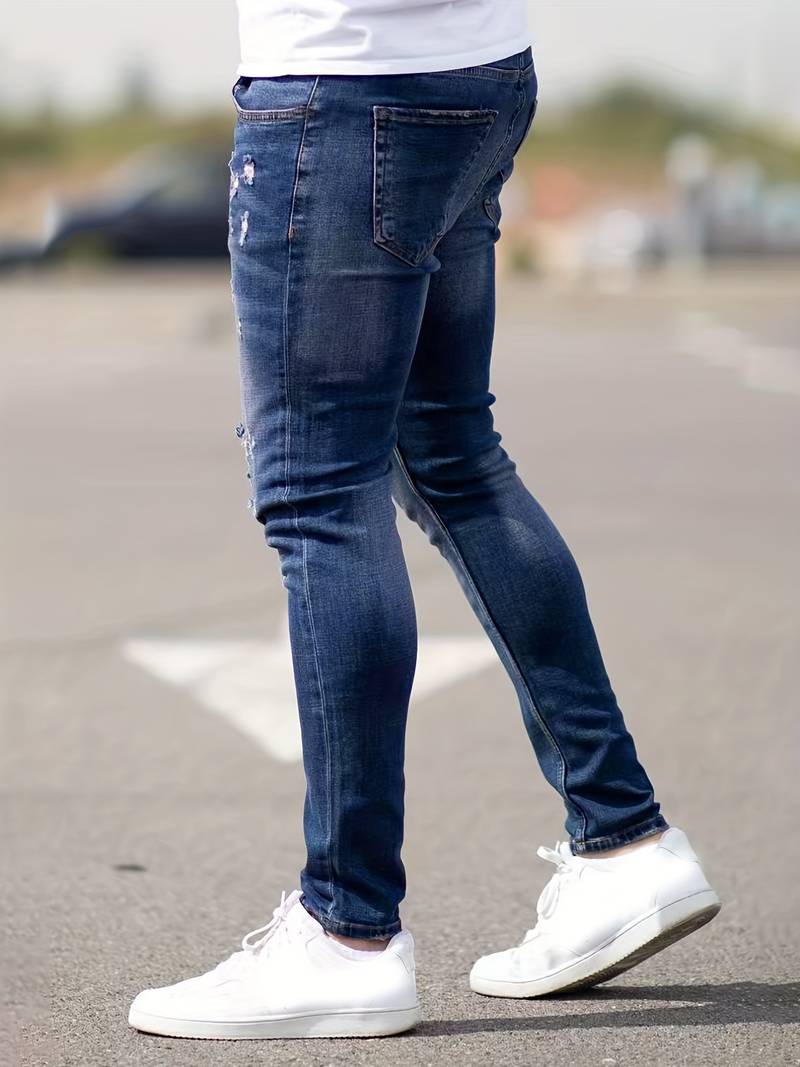 Slim Fit Jeans Heren – Stijlvolle en Comfortabele Look – Theo