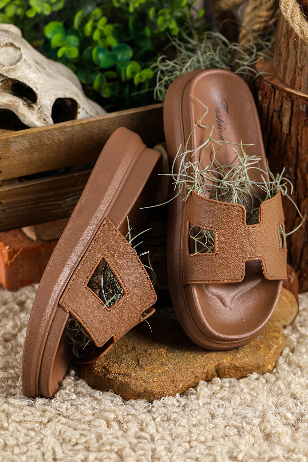 Chique dames plateauslippers voor zomercomfort - Sofia