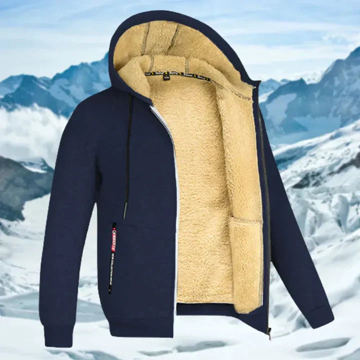 Casual Warme Winterjas met Capuchon voor Heren – Gilben