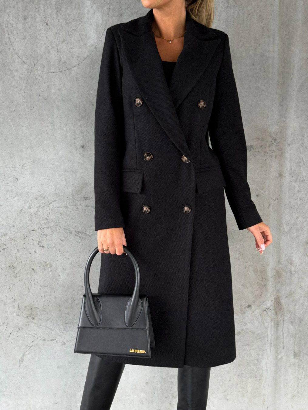 Elegante Lange Winterjas Voor Stijlvolle Looks – Mila
