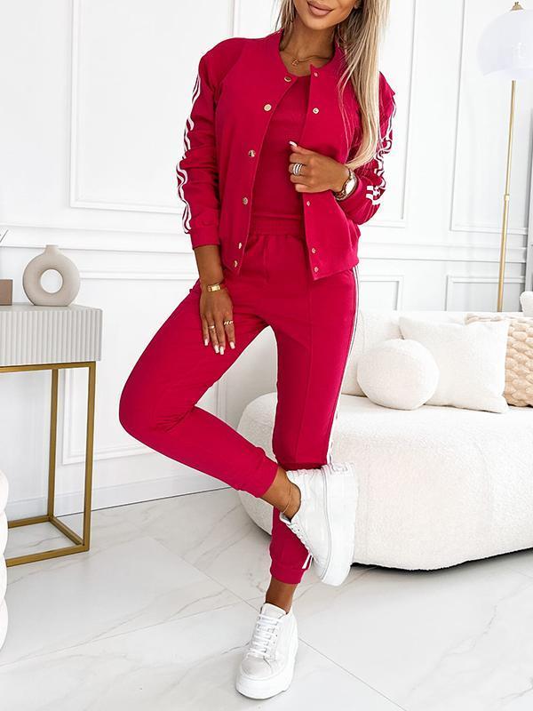 3-delige sportieve dames set met stijl – Elin