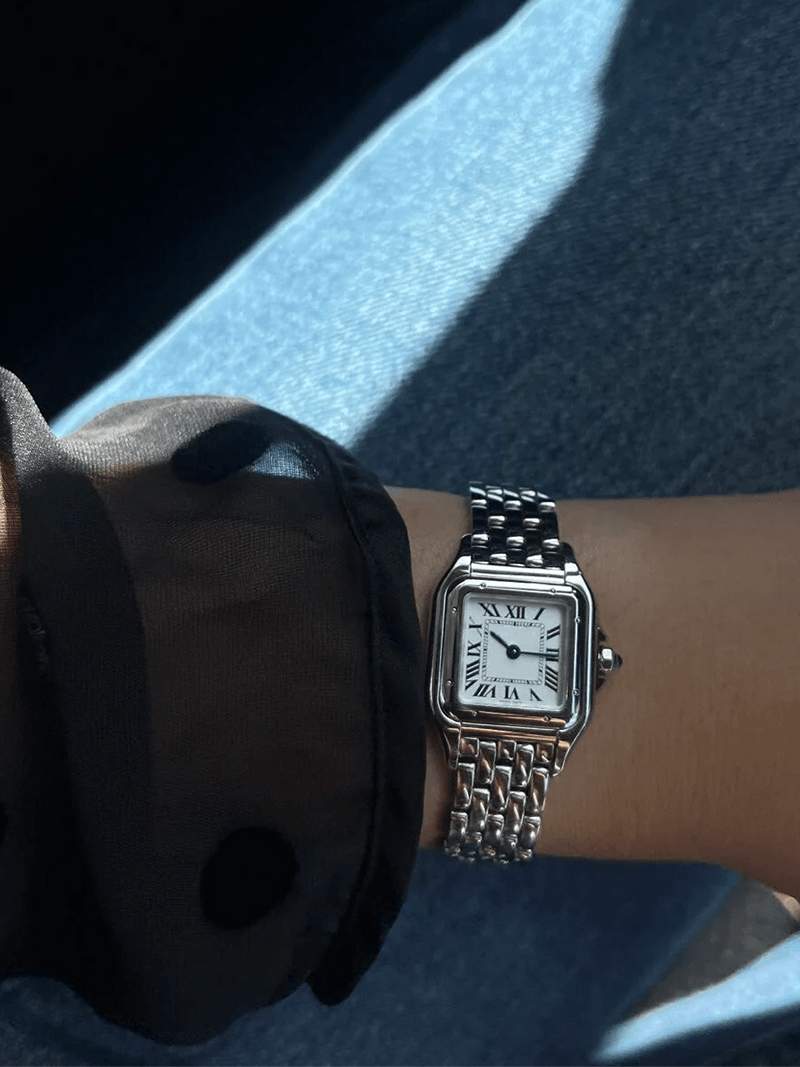 Vierkant Horloge Dames Vintage Quartz - Elise