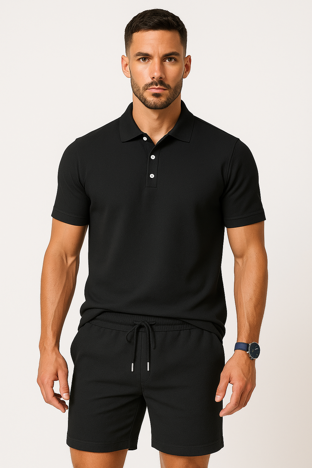 Heren polo shirts zomer sport casual effen – Siem