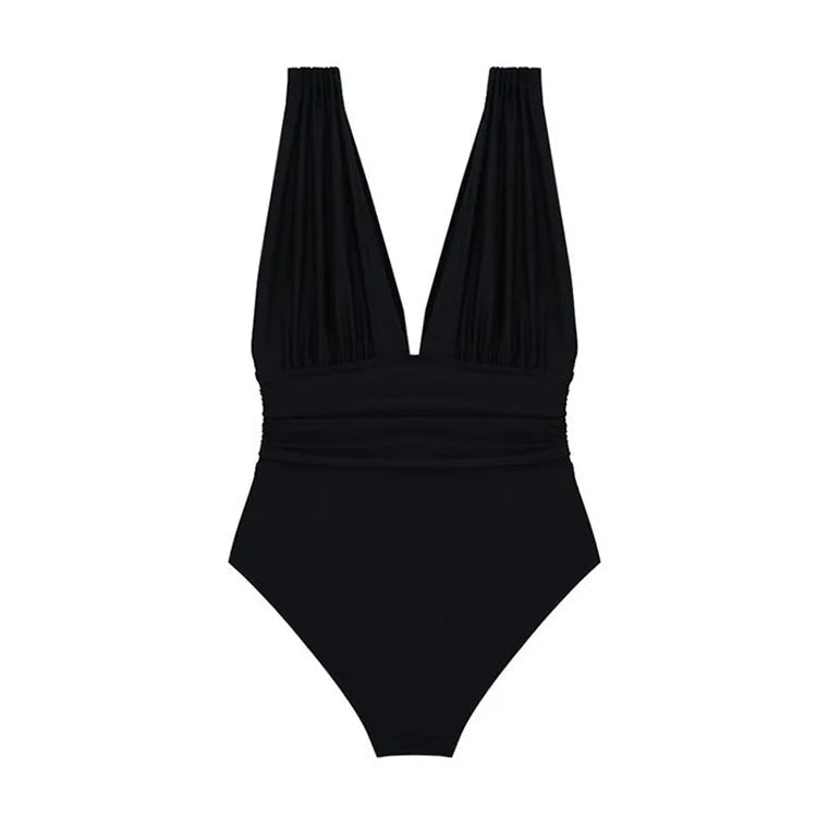 Corrigerend Badpak Ibiza Stijl V-Hals Design – Femke