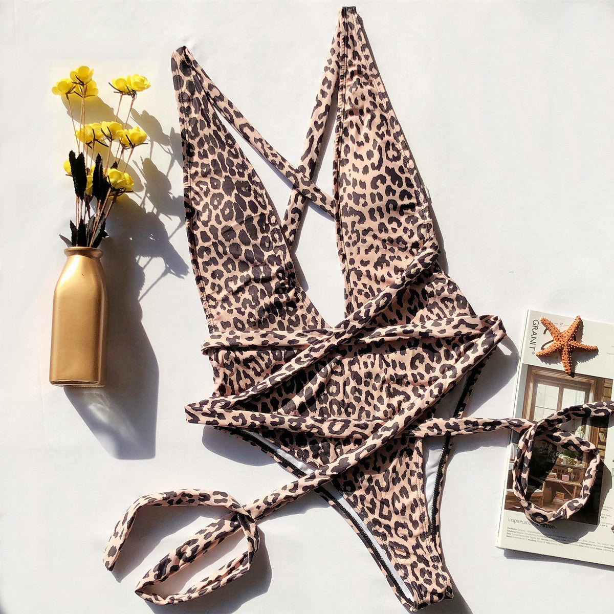 Bikini Luipaardprint Verstelbaar Luxe Pasvorm – Valeska