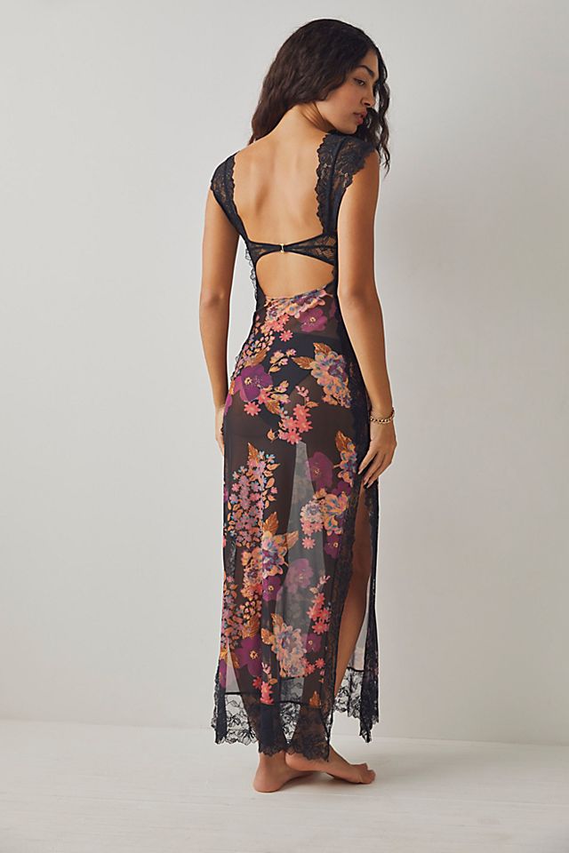 Zomerjurk Kant Midi Elegant Statement Look – Lysanne