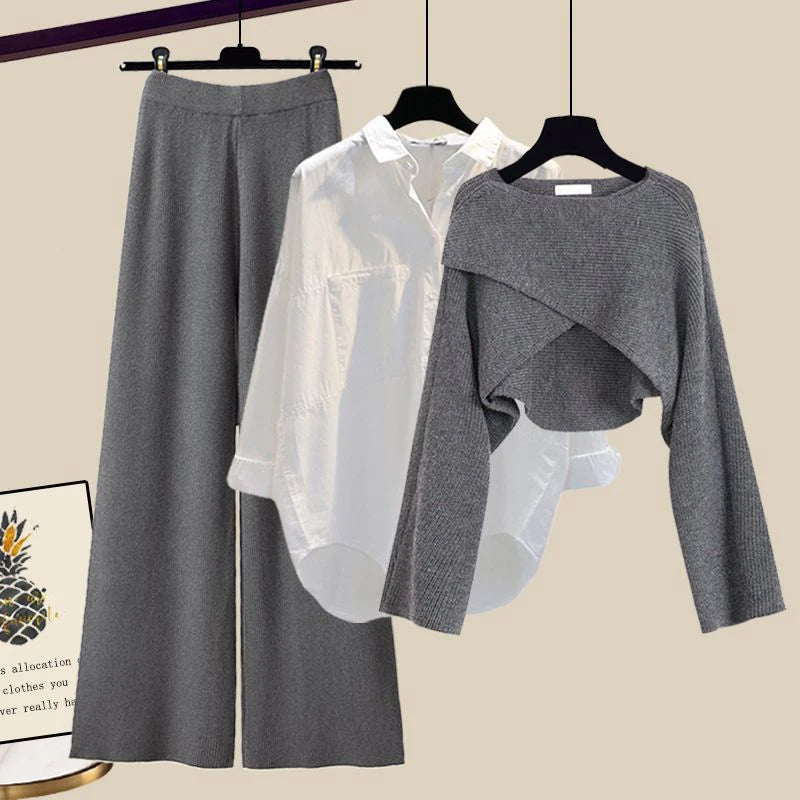 Comfortabele 3-delige loungesset met stretchmateriaal - Lisa