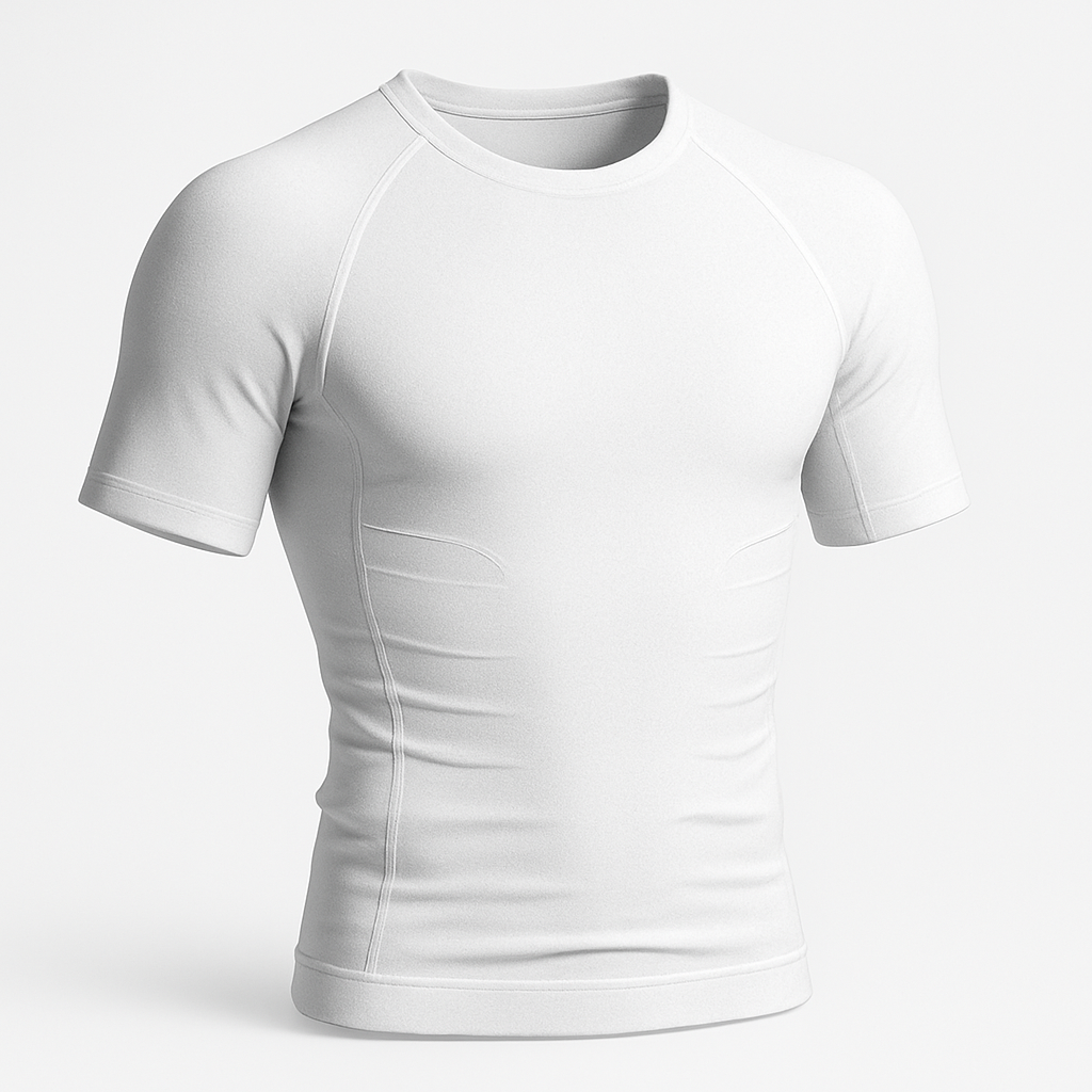 T-shirt heren slank fit ademend comfortabel – Eduart