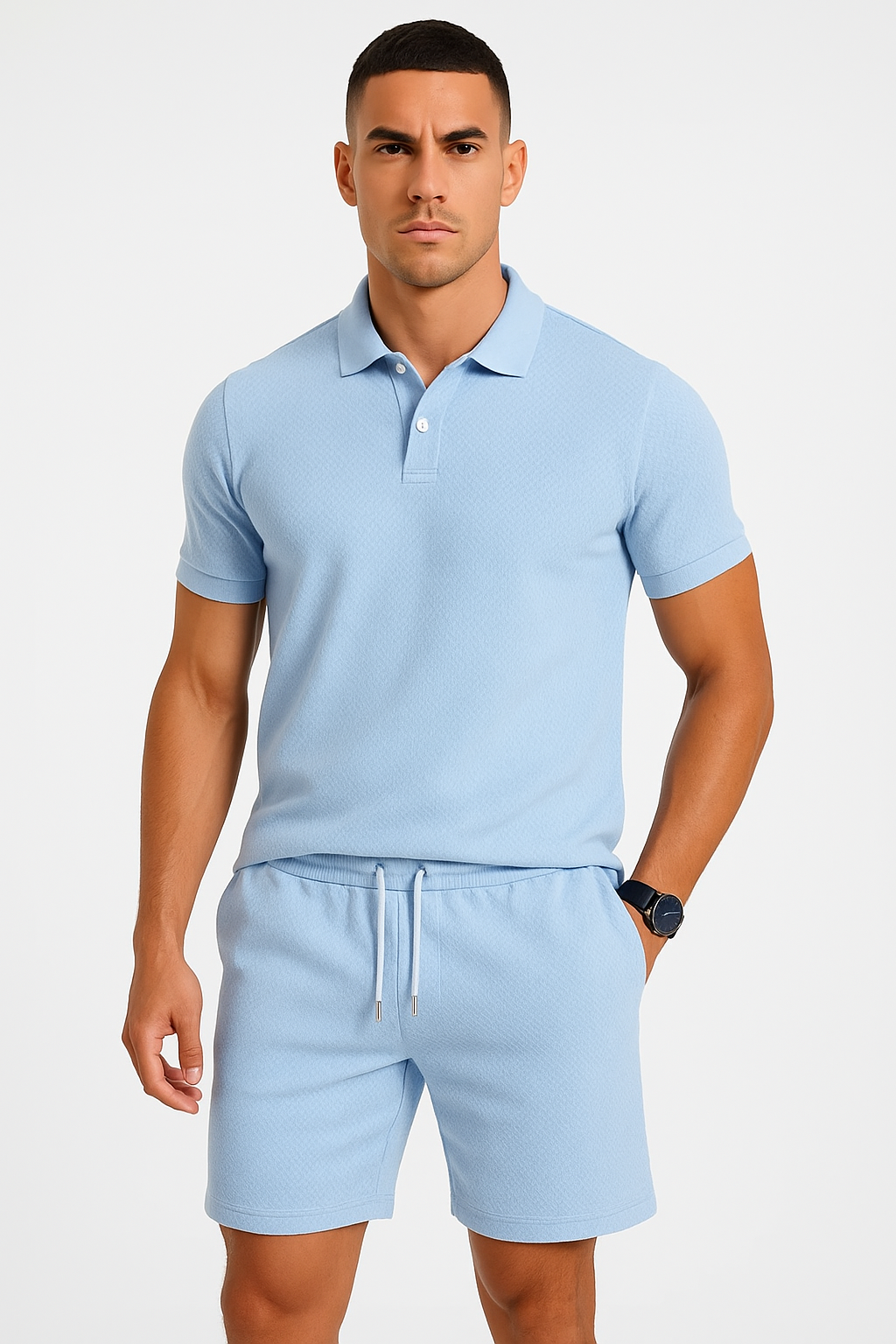 Heren polo shirts zomer sport casual effen – Siem