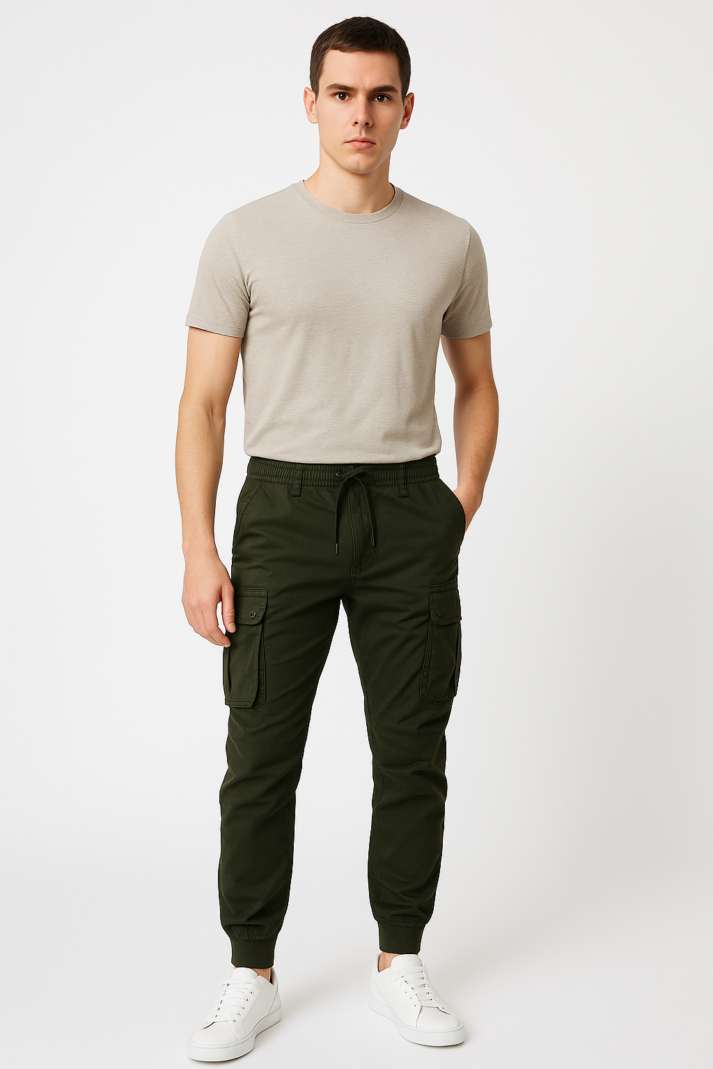 Cargo broek heren comfortabel met ruime zakken – Bart