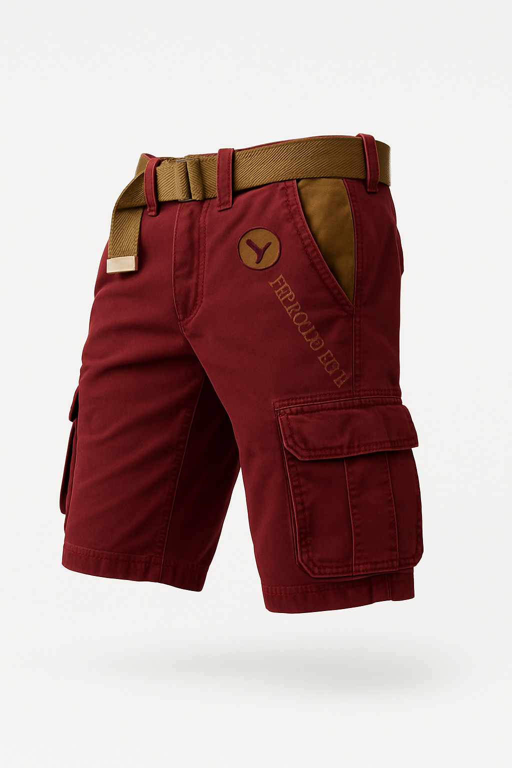 Heren cargo shorts met ruime zakken – William