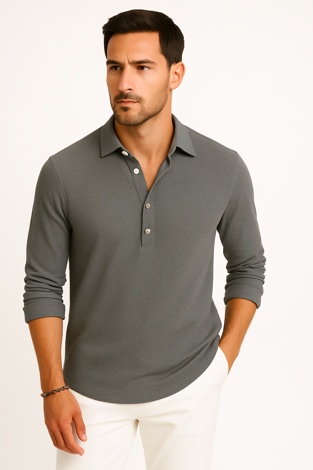 Casual Elegant Overhemd voor Zomerdagen – Solvoro