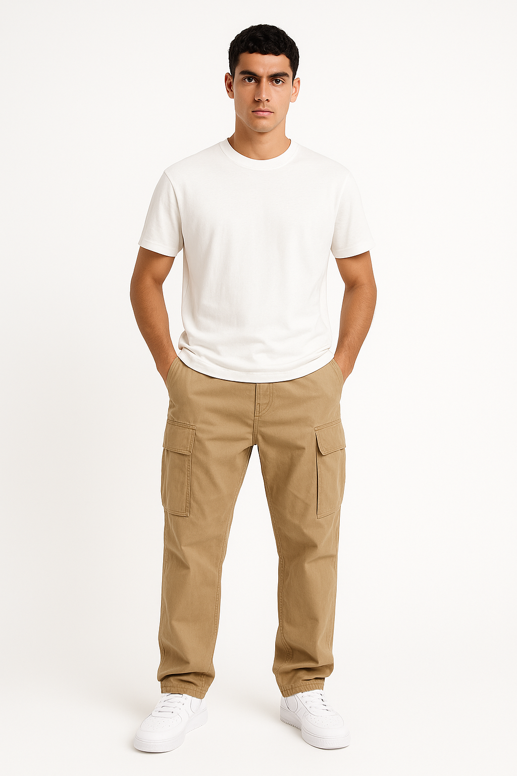 Heren cargo broek met zakken en comfortabele pasvorm – Levi