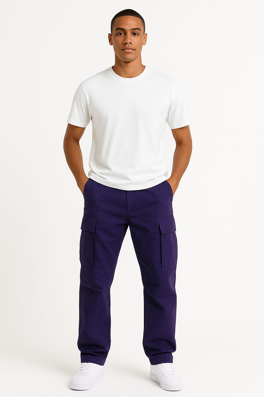 Heren cargo broek met zakken en comfortabele pasvorm – Levi