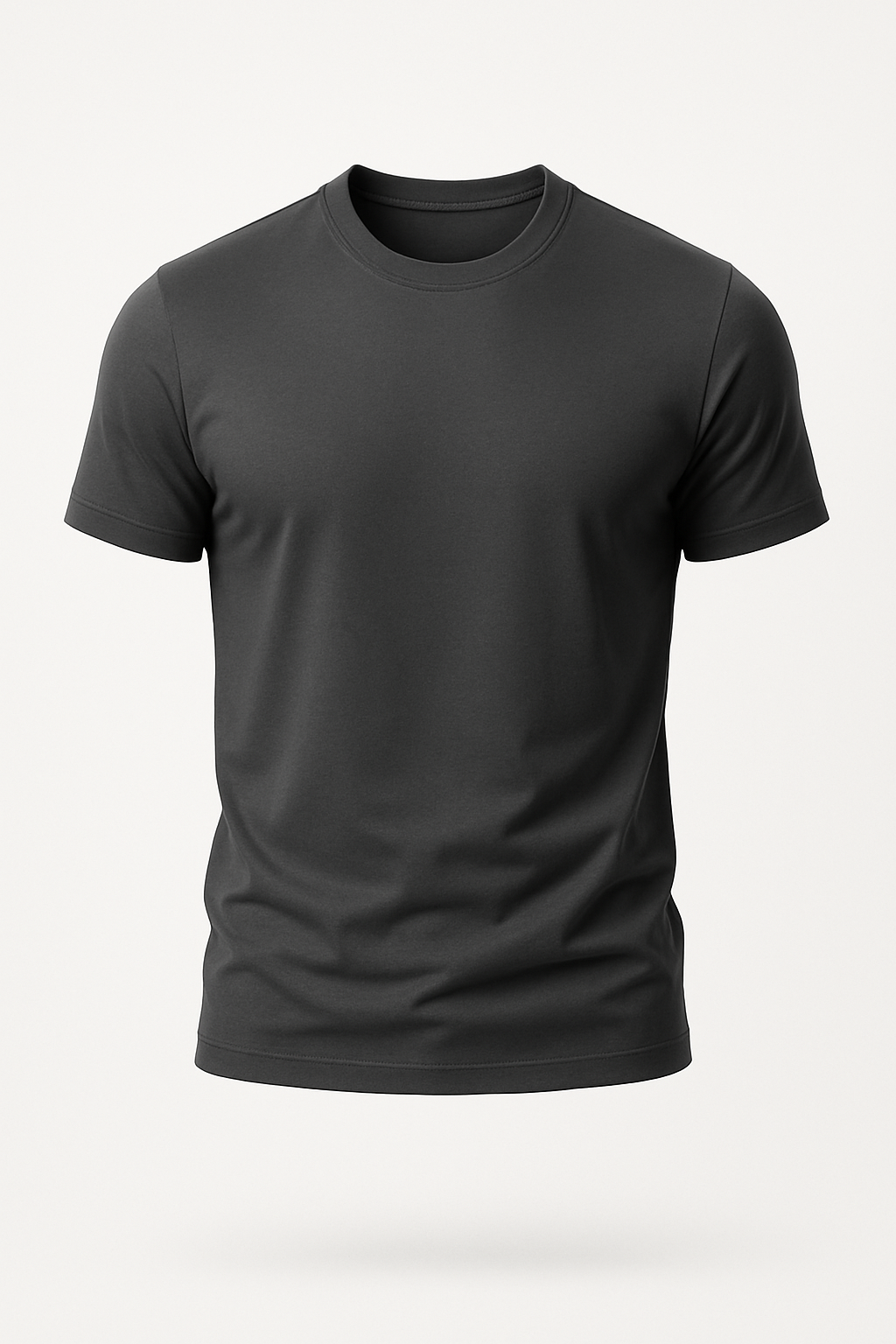 T-shirt heren katoen met geometrisch patroon – Bram