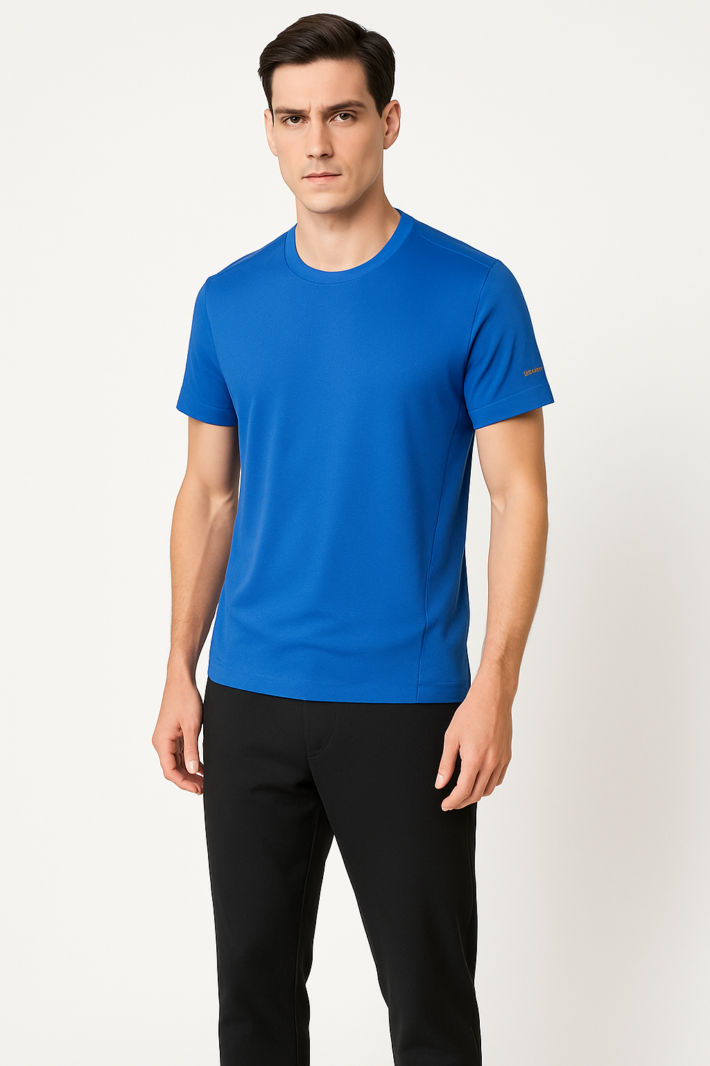Comfortabel T-shirt voor heren, ademend, slim fit, zomer – Hendrik