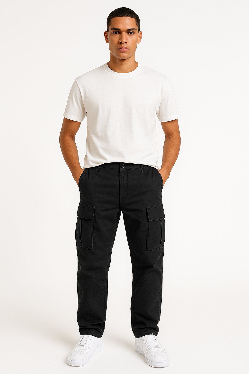 Heren cargo broek met zakken en comfortabele pasvorm – Levi
