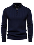 Heren Sweater met Halve Rits – Thomas