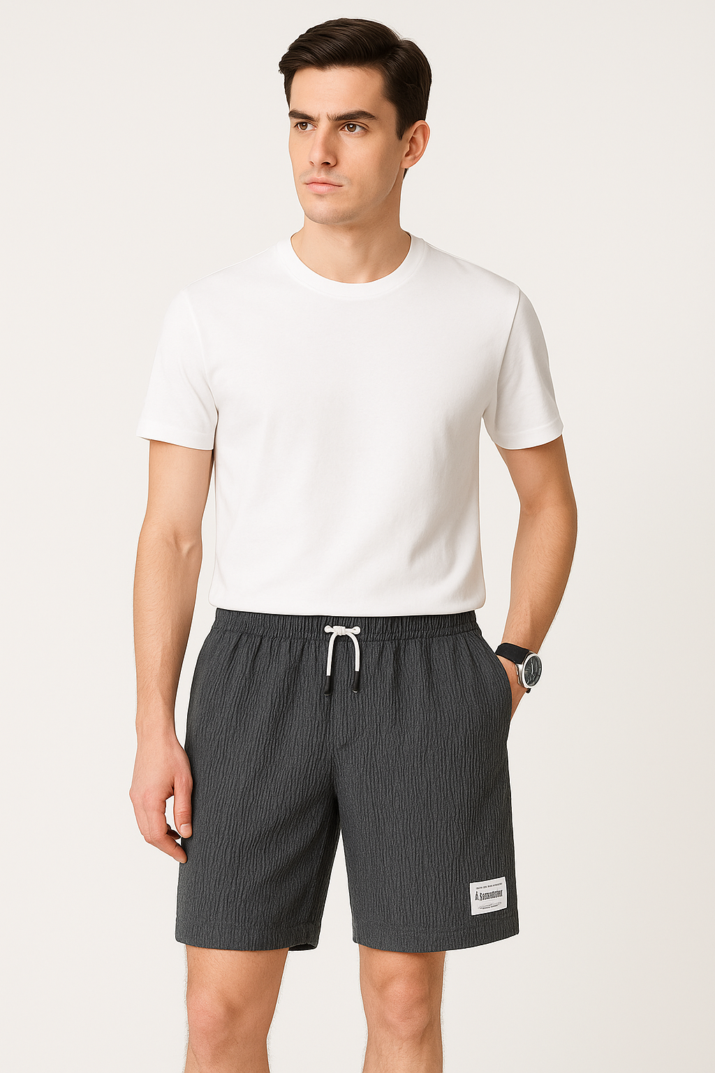 Linnen Katoen Heren Shorts Ademend Zomercomfort – Veloro