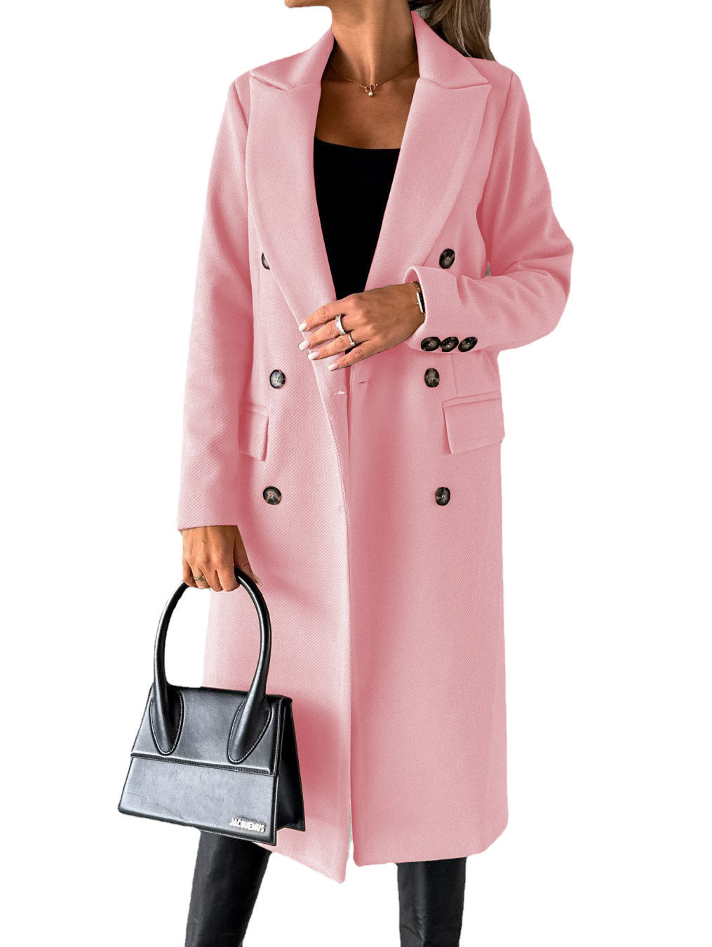 Elegante Lange Winterjas Voor Stijlvolle Looks – Mila