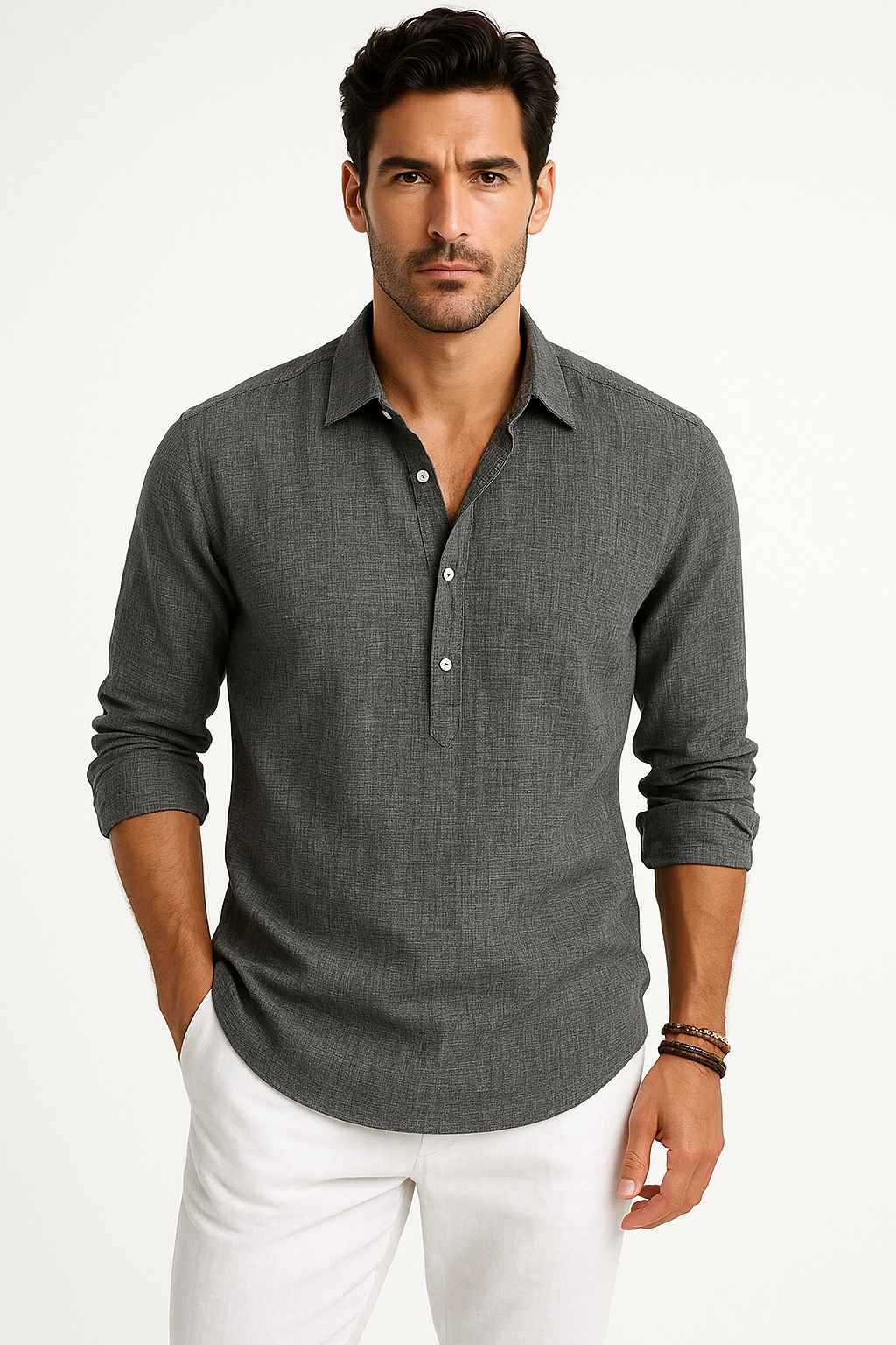 Linnen Casual Shirt voor Zomercomfort – Tyler