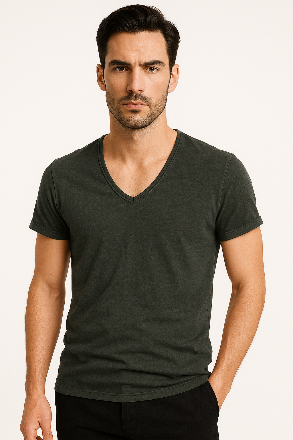 Biologisch Katoen T-shirt Heren Comfort Fit – Elvoro